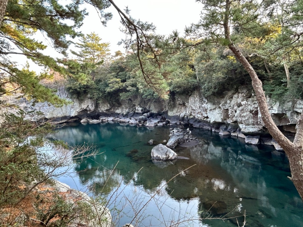 13km의 한라산 남사면 최대 하천인 